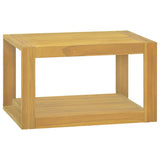 Wall-mounted Bathroom Cabinet 60x45x35 cm Solid Wood Teak 338234
