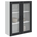 Dishwasher Panel Kalmar Black 80 x 31 x 100 cm Engineered Wood 884805