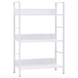 3-Layer Book Shelf White 60x27.6x90.5 cm Engineered Wood 288220