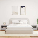 Bedside Cabinets with LED Lights 2 pcs Grey Sonoma 50x40x45 cm 836774