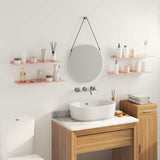 Floating Shelf Wall-mounted 4 pcs Pink 60 x 18 x 2.5 cm Steel 8004023