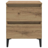 Bedside Cabinet Artisan oak 40 x 35 x 50 cm Engineered wood 871920