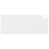 Wall-Mounted Headboard ARNHEM High Gloss White Engineered Wood 896749