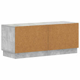 TV Cabinet Concrete Grey Engineered Wood 897338