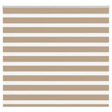 ZNTS Zebra Blind Sand Brown 165x100 cm Fabric Width 160.9 cm Polyester 4014534