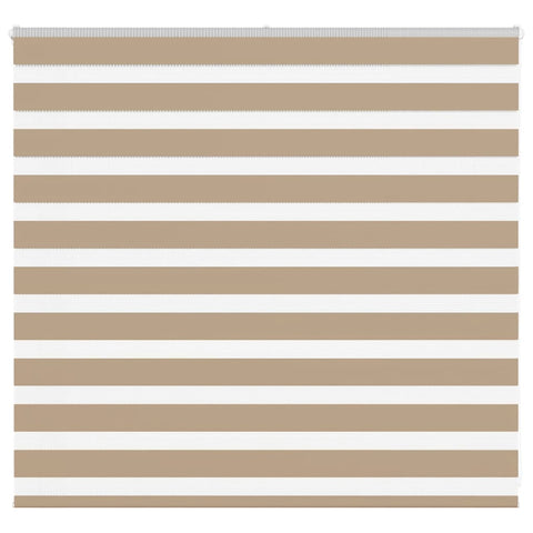 ZNTS Zebra Blind Sand Brown 165x100 cm Fabric Width 160.9 cm Polyester 4014534