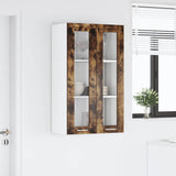 Hanging Cabinet Smoked Oak 60 x 31 x 100 cm Engineered Wood 884390