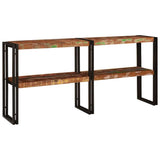 Console Table Multicolour 160 x 33 x 75 cm Solid reclaimed wood 4104741