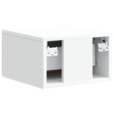 Wall-Mounted Bedside Cabinet 2 pcs White 34.5 x 33 x 20 cm 899276