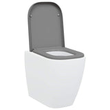 Toilet Seat Grey 47.5 x 35 x 3.6 cm Duroplast 42002359