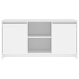 TV Cabinet White 102x37.5x52.5 cm Engineered Wood 809791