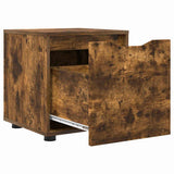Bathroom Cabinet Smoked Oak 40.5 x 40 x 44 cm Engineered Wood 888952