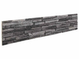 Wall Panels 10 pcs Anthracite 100 x 25 cm EPS Foam 42046110