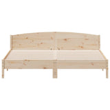 Bed Frame without Mattress 180x200 cm Super King Solid Wood Pine 3216191
