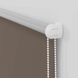 Roller blind blackout 144.4x230 cm Fabric Width 140 cm coffee 240171