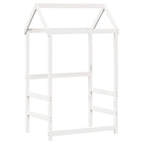 Day Bed and Bench Set with Roof without Mattress White 80x200 cm 3282319