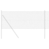 ZNTS Hexagon Fence Grey 0.4x100 m Steel 42005590