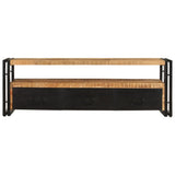 TV Cabinet 120x30x40 cm Solid Wood Mango 338466