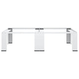 Double Washing and Drying Machine Pedestal White 51194