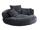 COOLMORE Lazy Sofa Durable Comfort Lounger High Back Bean Bag Chair Couch With Three Pillows for W2678P312246