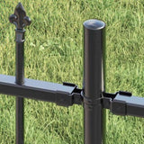 Garden Fence Woerden Grey 240 x 215 cm Powder-coated steel 42003962