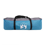 ZNTS Camping Tarp Blue 430x380x210 cm Waterproof 94680