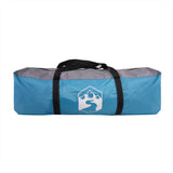 ZNTS Camping Tarp Blue 430x380x210 cm Waterproof 94680