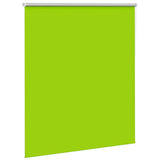 Roller Blind Blackout Leaves Green 130x130 cm Fabric Width 126.6 cm Polyester 4011238