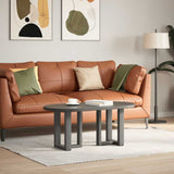 Coffee Table Legs T-Shaped 2 pcs Anthracite 38x25x cm Steel 4013026