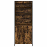 Tall Cabinets Smoke Oak 79 x 36 x 200 cm Engineered Wood 3403042
