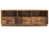 TV Cabinet Old Wood 102 x 34.5 x 47 cm Engineered Wood 895373