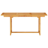 Garden Dining Set Folding 5 pcs Brown Solid Acacia Wood 3375720