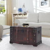245478 Vintage Treasure Chest Wood 66x38x40 cm