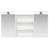 Bathroom Cabinet Set 3 pcs 100 x 10.5 x 50 cm Engineered wood 3403688