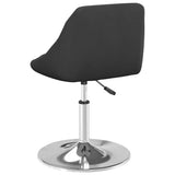 Swivel Dining Chairs 2 pcs Black Velvet 335280