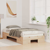 Bed Frame Brown 90 x 190 cm 873052