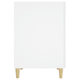 Desk White 140x50x75 cm Engineered Wood 812762