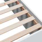 Bed Frame without Mattress White 90x190 cm Single 3280972