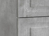 Bedside Cabinet with Drawer Concrete Grey 62 x 34.5 x 44.5 cm 895698