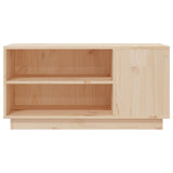 TV Cabinet 80x35x40.5 cm Solid Wood Pine 814404