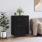 Sideboard Black 69.5x34x90 cm Engineered Wood 827845