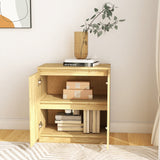 Side Cabinet 60x36x65 cm Solid Wood Pine 833097