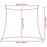 Sunshade Sail 160 g/m Taupe 4/5x4 m HDPE 311436