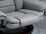 Recliner Chair With footstool, Recliner Armchair up to 130kg Weight Capacity, 135&deg Reclining T3398P340961