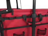 Folding Hand Trolley Red 105 x 56.5 x 116 cm Oxford Cloth 42020665