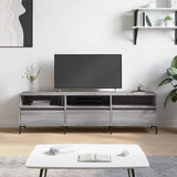 TV Cabinet Grey Sonoma 150x30x44.5 cm Engineered Wood 831290