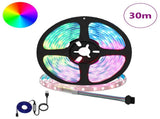 LED Strip 12 pcs Black and Transparent 2500 mm 3429123
