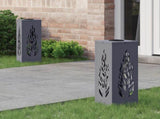 Solar LED Pathway Light 2 pcs Warm White 18 x 18 x 50 cm 879795