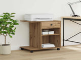 Printer Stand Artisian Oak 60 x 40 x 68.5 cm Engineered Wood 8004430