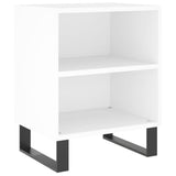 Bedside Cabinets 2 pcs White 40x30x50 cm Engineered Wood 826797